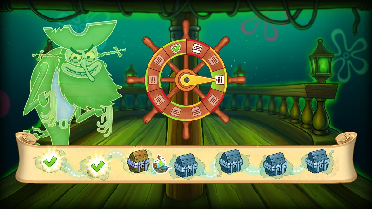 SpongeBob Adventures: In A Jam search result, In-app event: Treasure Map Event!
