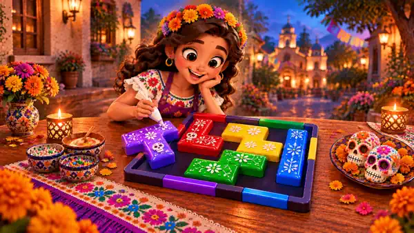 Marigold Magic in Block Jam