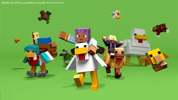 LEGO® Chicken Mounts Add-on