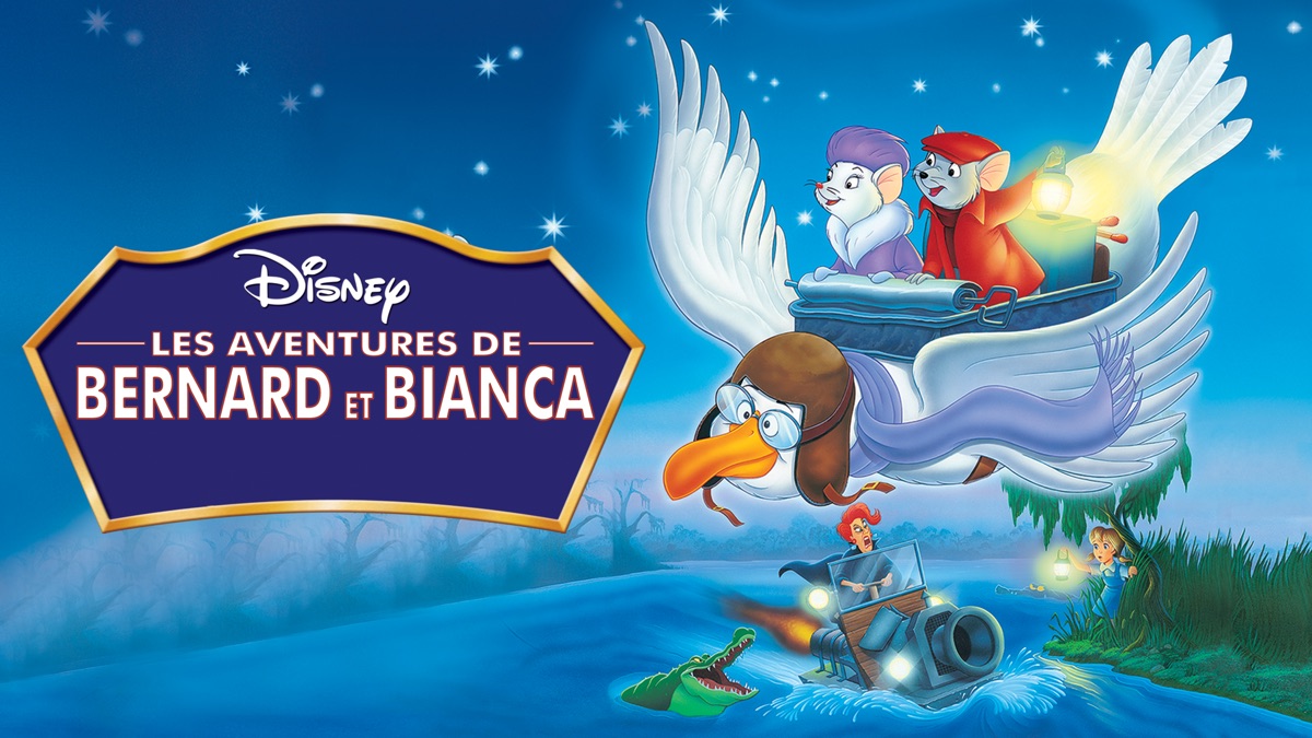 Les Aventures de Bernard et Bianca: Edition 35e Anniversaire / Bernard et Bianca en Australie (Bilingue DVD Combo Pack) Collection de 2 films [Blu-ray + 2-Disc DVD] (Version française) main image 1
