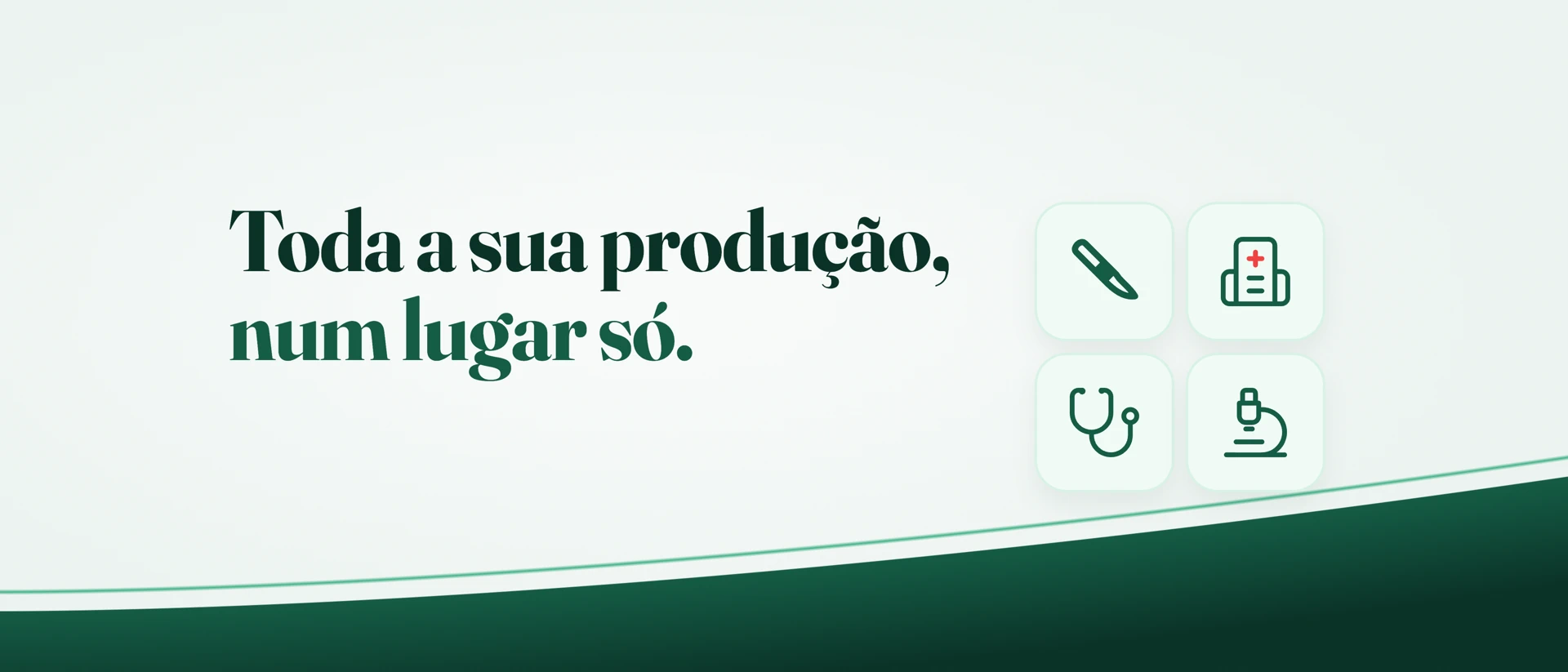 MedFIN: Financeiro Médico product page header