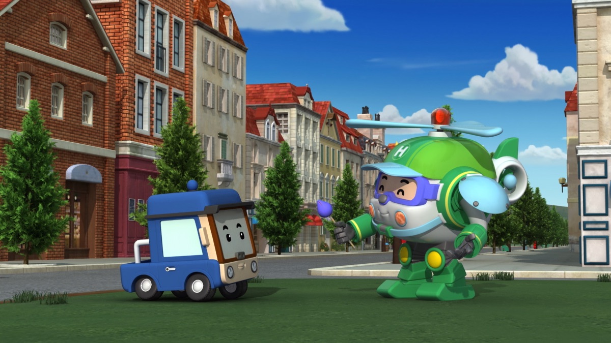 테리의 새 친구 / 헬리의 바람개비 - 로보카폴리(시즌 3, 에피소드 104) - Apple TV (KR)