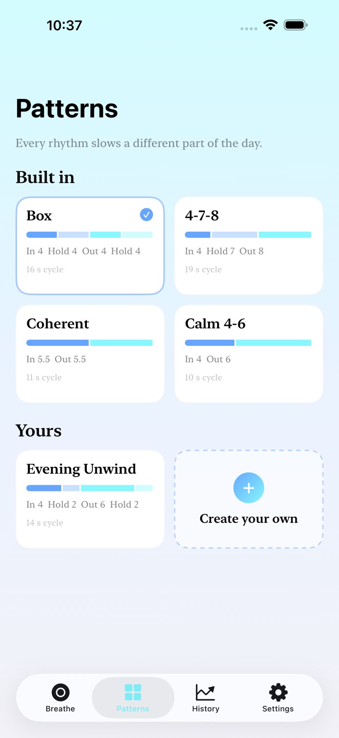 BreathLoop: Breathing screenshot 5