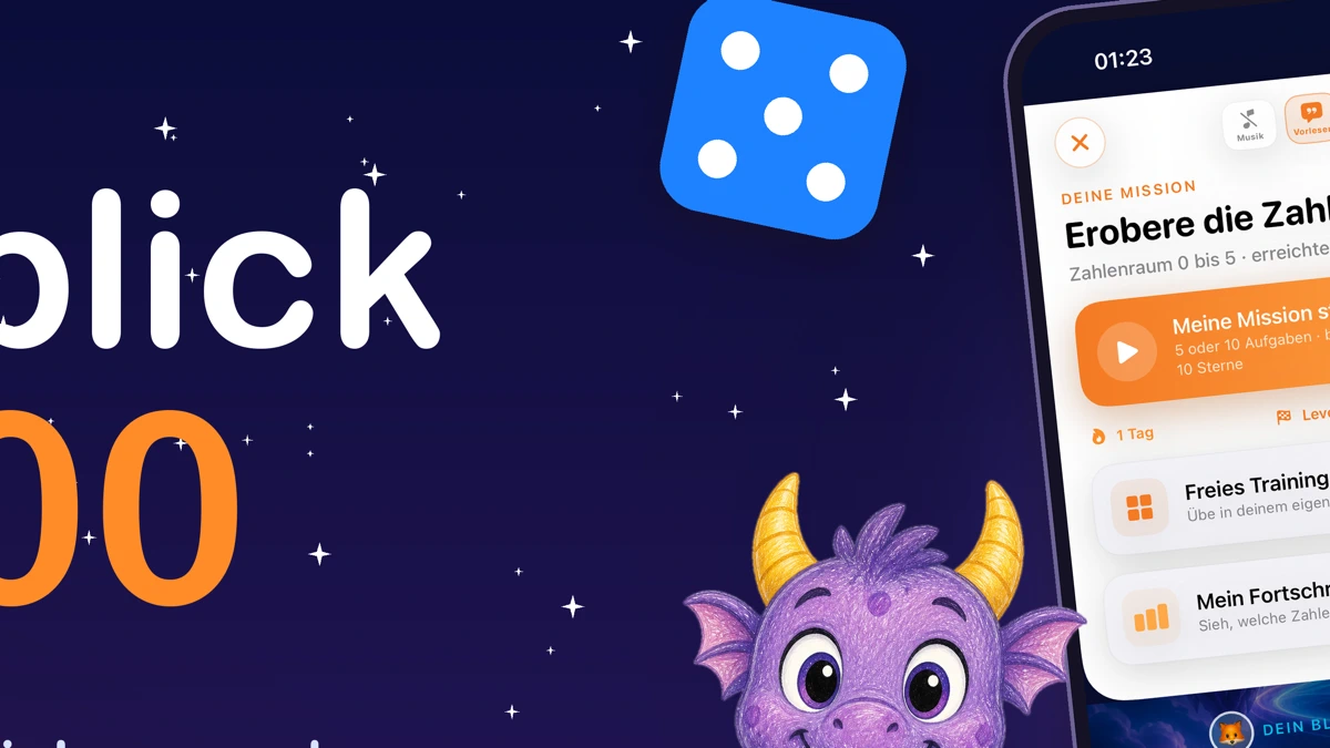 Blitzblick 0-100 App Store product page header