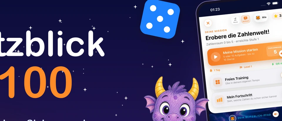 Blitzblick 0-100 App Store product page header