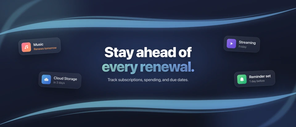 Zentry: Subscription Tracker App Store product page header