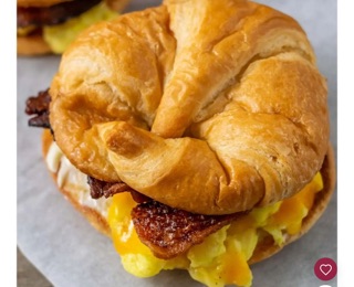 Tasty cream donut
