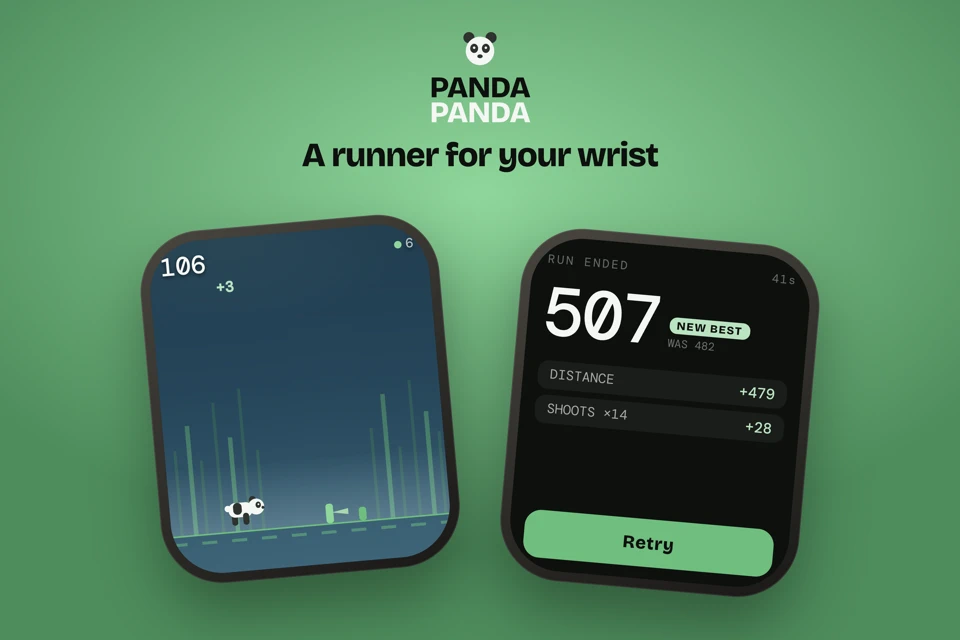 Panda Panda Runner App Store search result