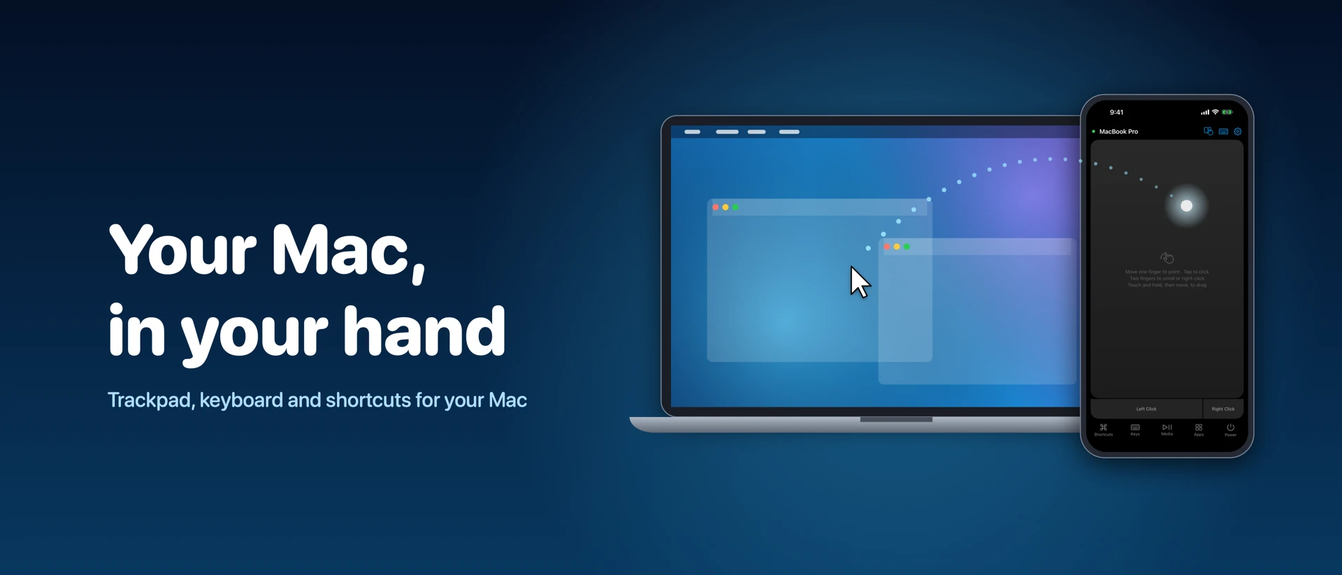Smart Mouse & Keyboard for Mac product page header