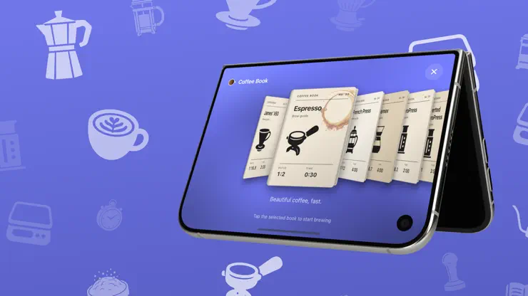 Coffee Book for Foldables