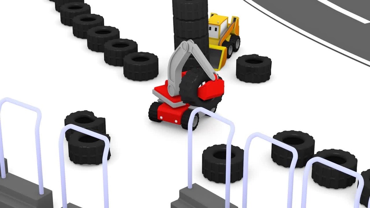 The Racing Track - Tiny Trucks (Season 1, Episode 105) - Apple TV