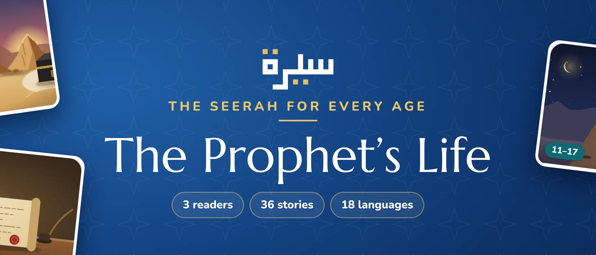 The Prophet's Life product page header