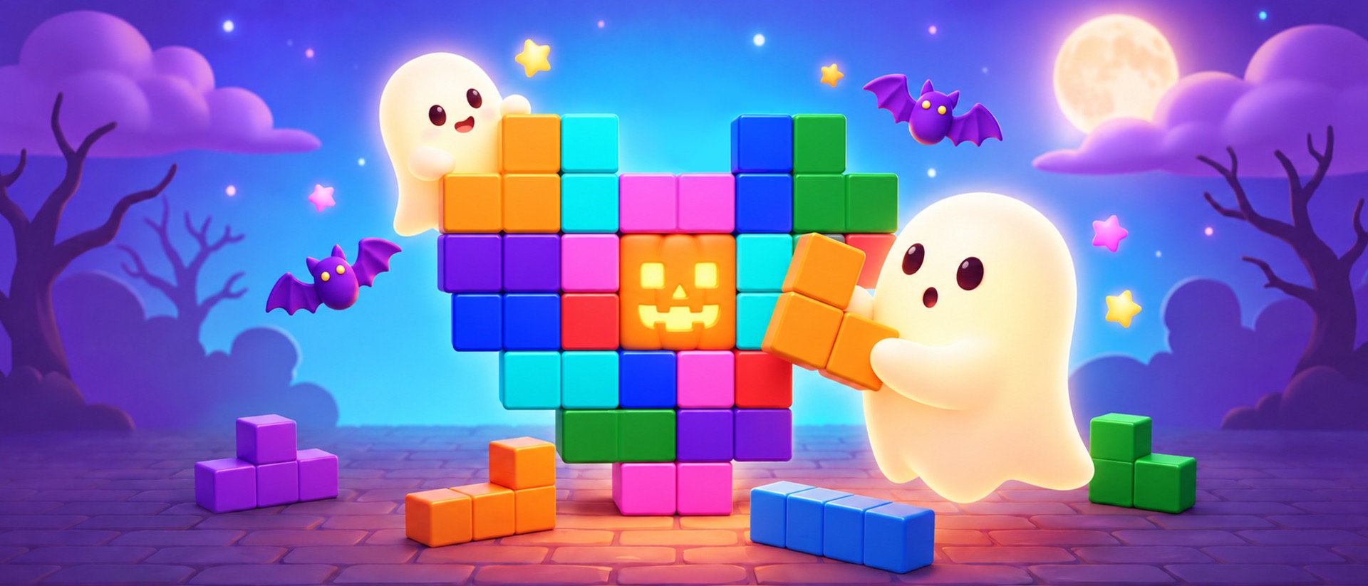 Block Color Mania, Puzzle Game product page header