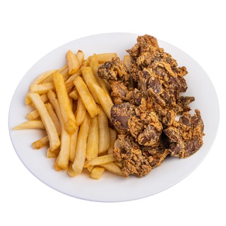 Flounder Fish And Chicken