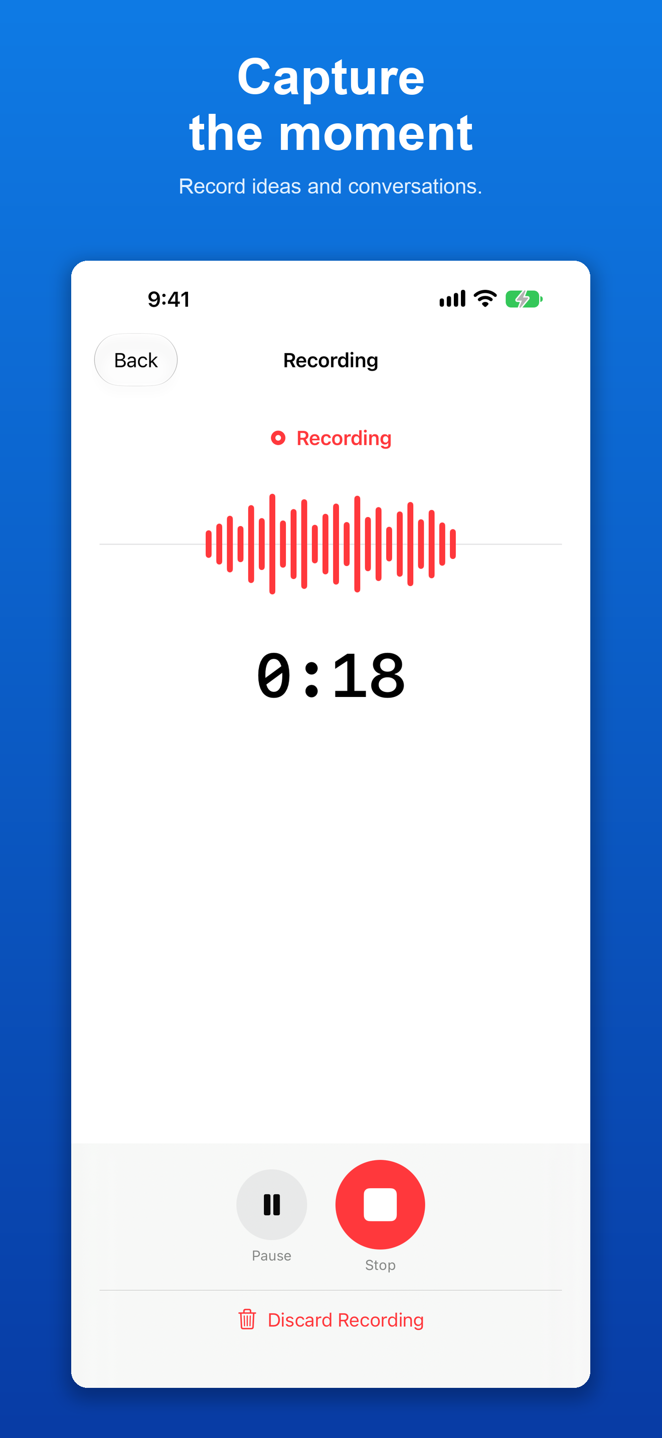 Perspective Transcribe iPhone screenshot 5
