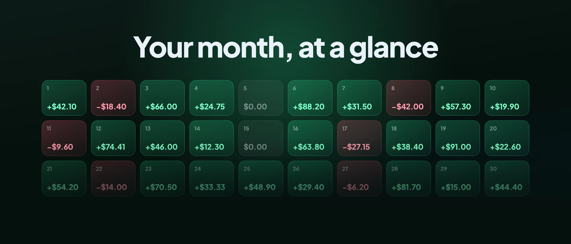 P&L Journal product page header
