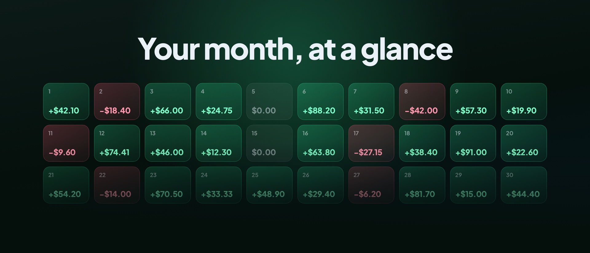 P&L Journal product page header