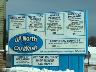 UP North Car Wash