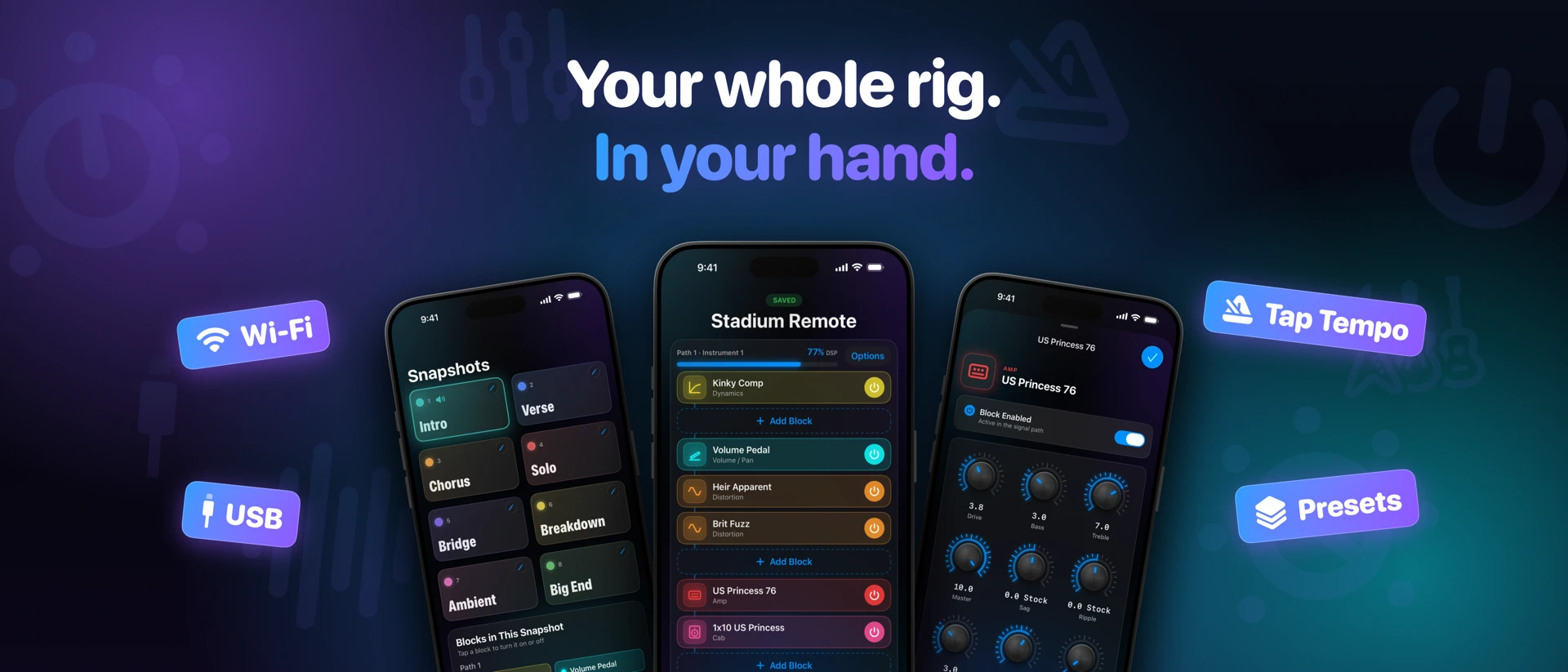 Stadium Remote product page header