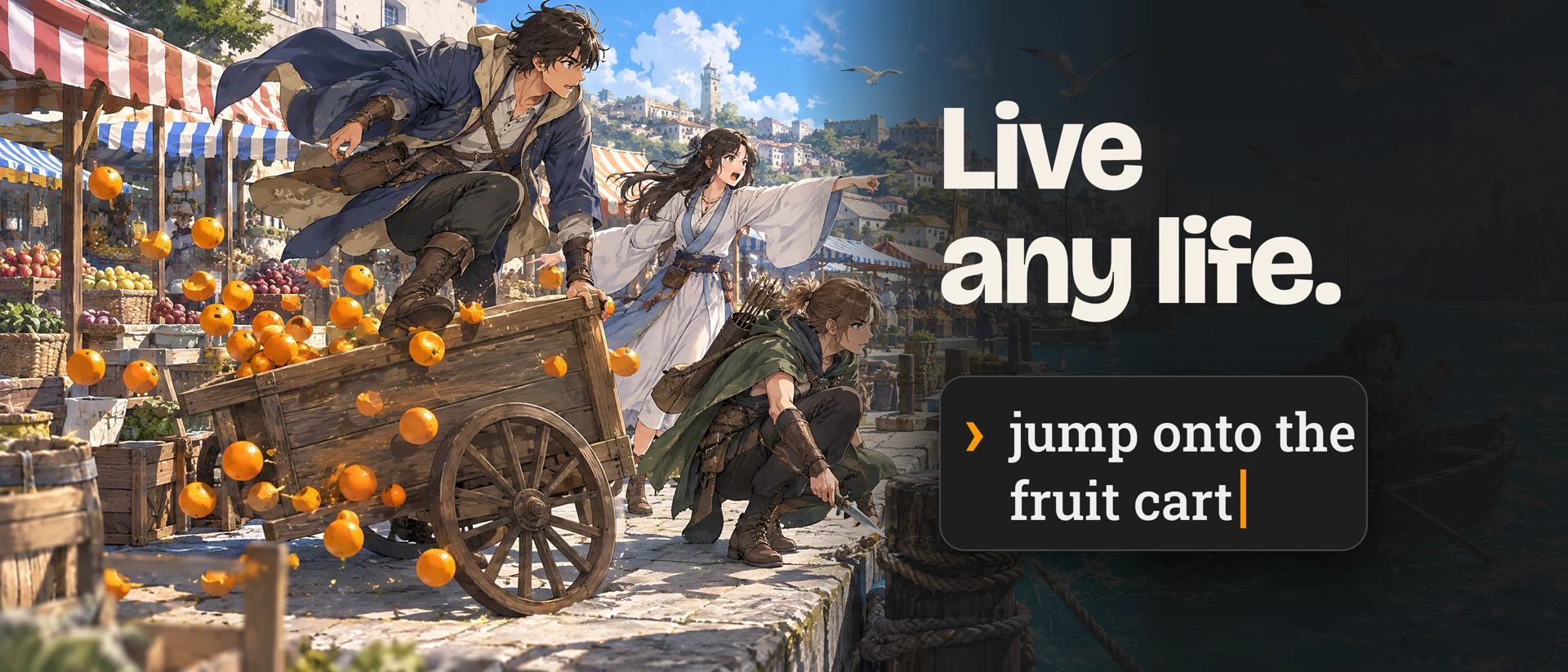 FableAI: AI Story & Text RPG product page header