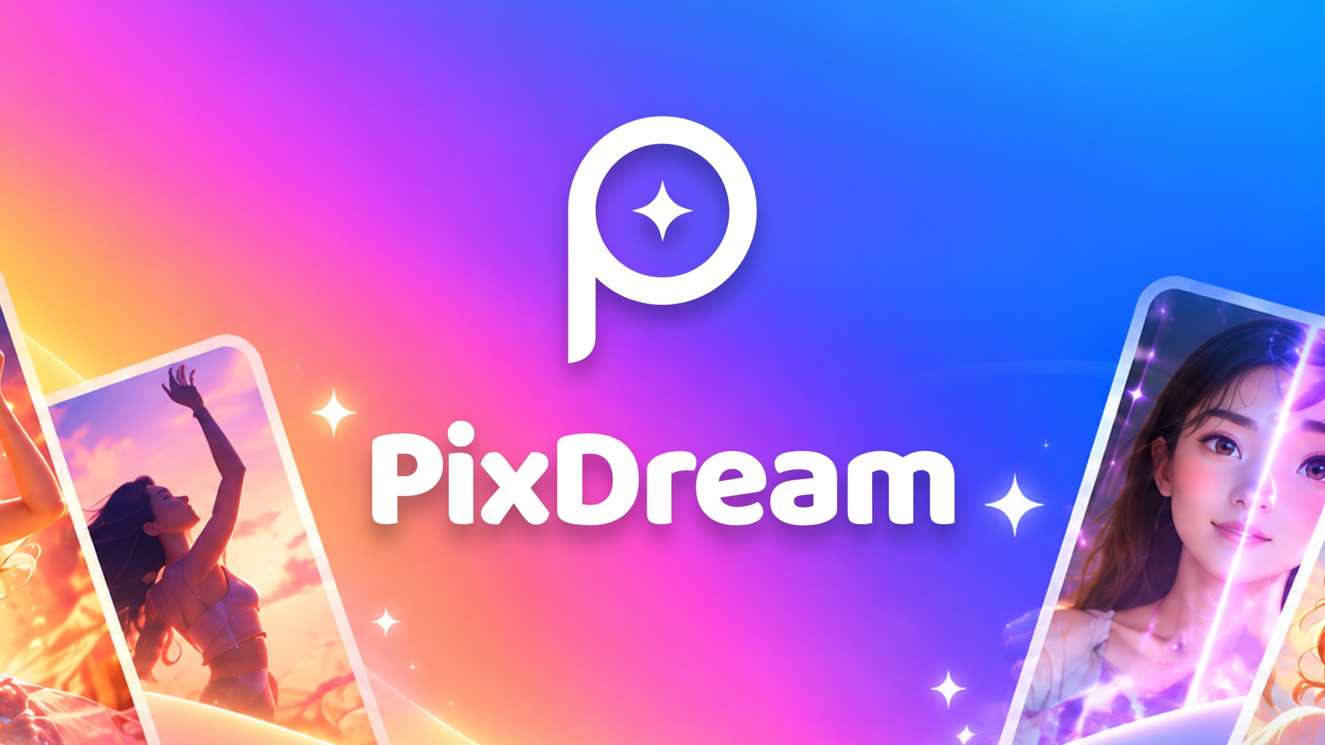 AI Photo Generator-PixDream product page header