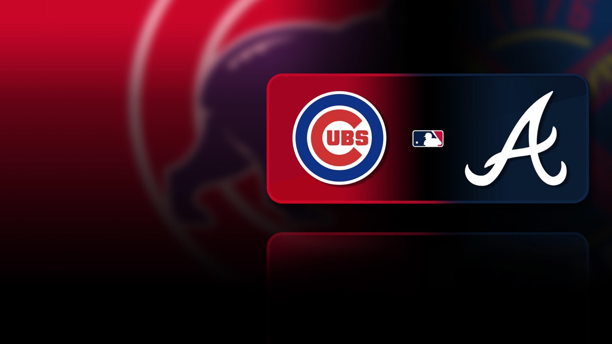 Chicago Cubs vs. Atlanta Braves MLB Baseball Apple TV