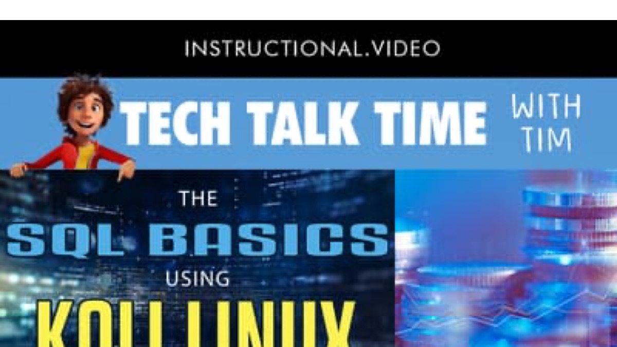 ‎Tech Talk Time: The SQL Basics Using Kali Linux - Apple TV