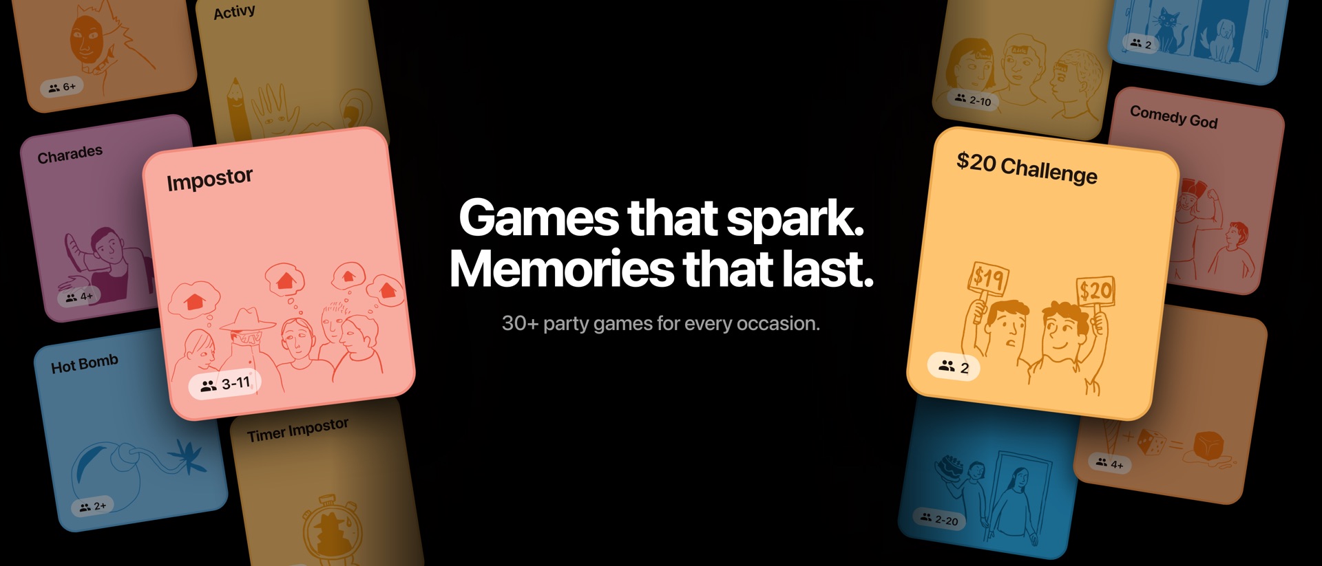 Social Gamebox: Impostor Game product page header