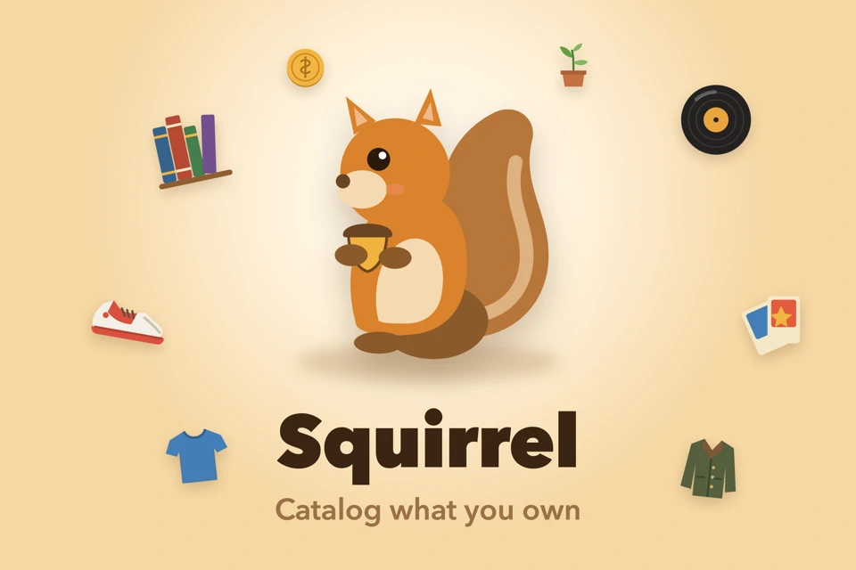 Squirrel: Catalog Collections App Store search result