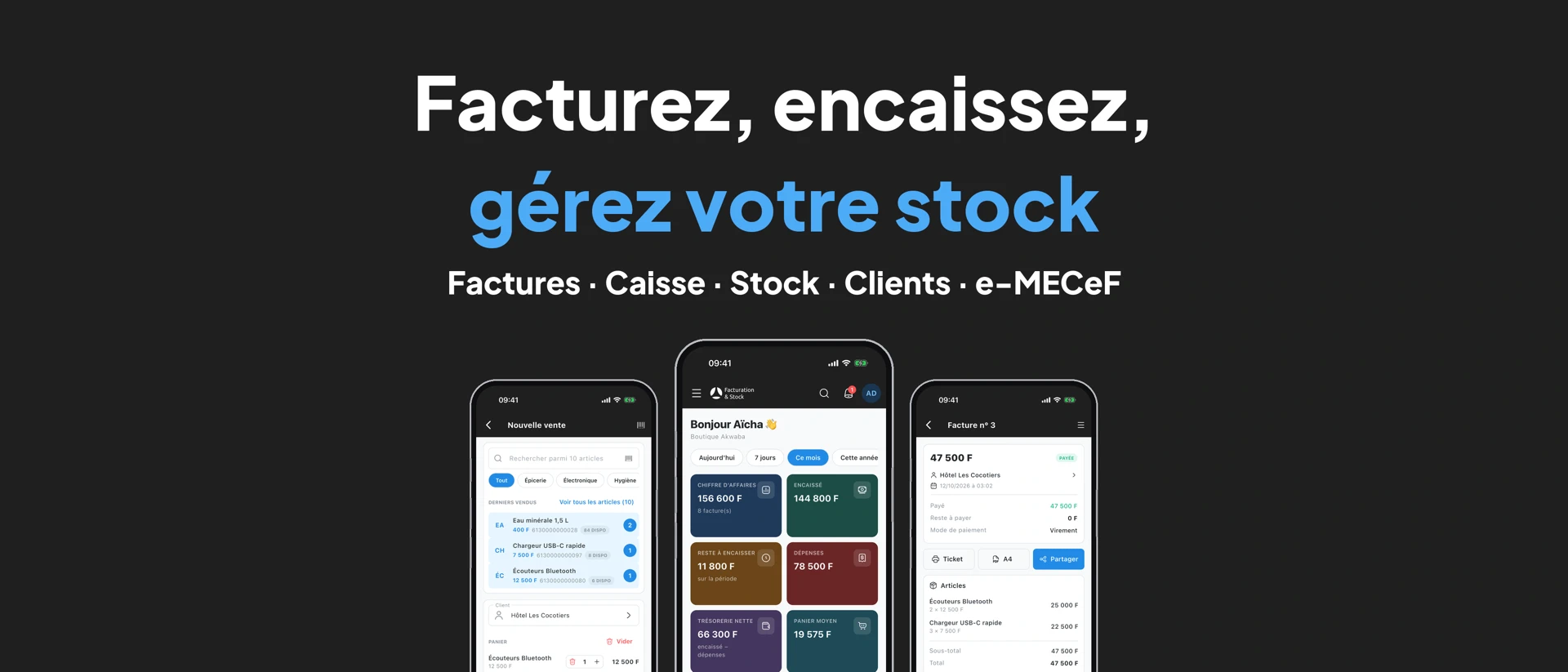 TRC Facturation & Stock App Store product page header