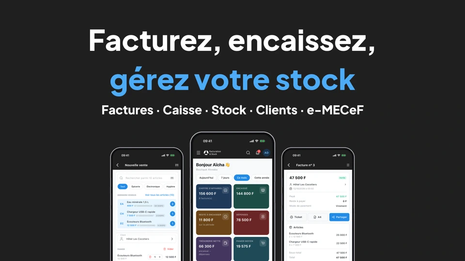 TRC Facturation & Stock App Store product page header