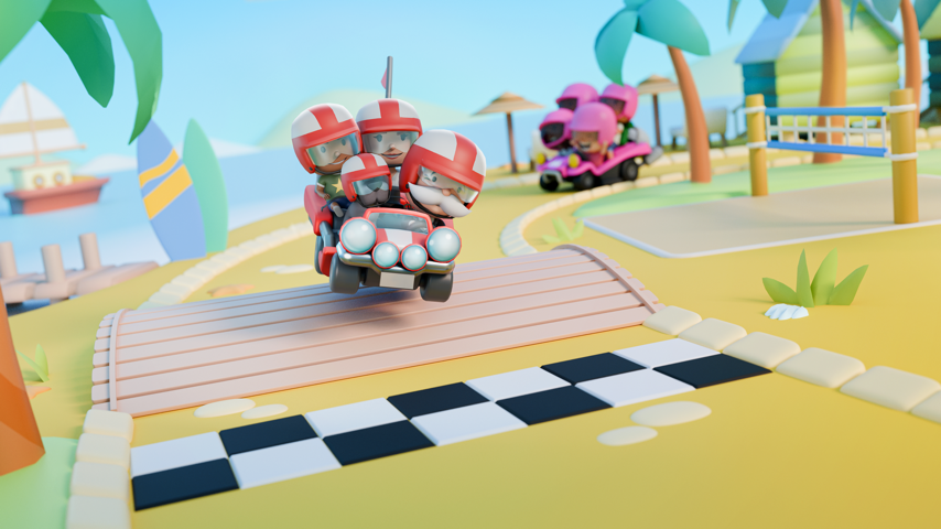 Tycoon Racers: Beach Cup! Competition