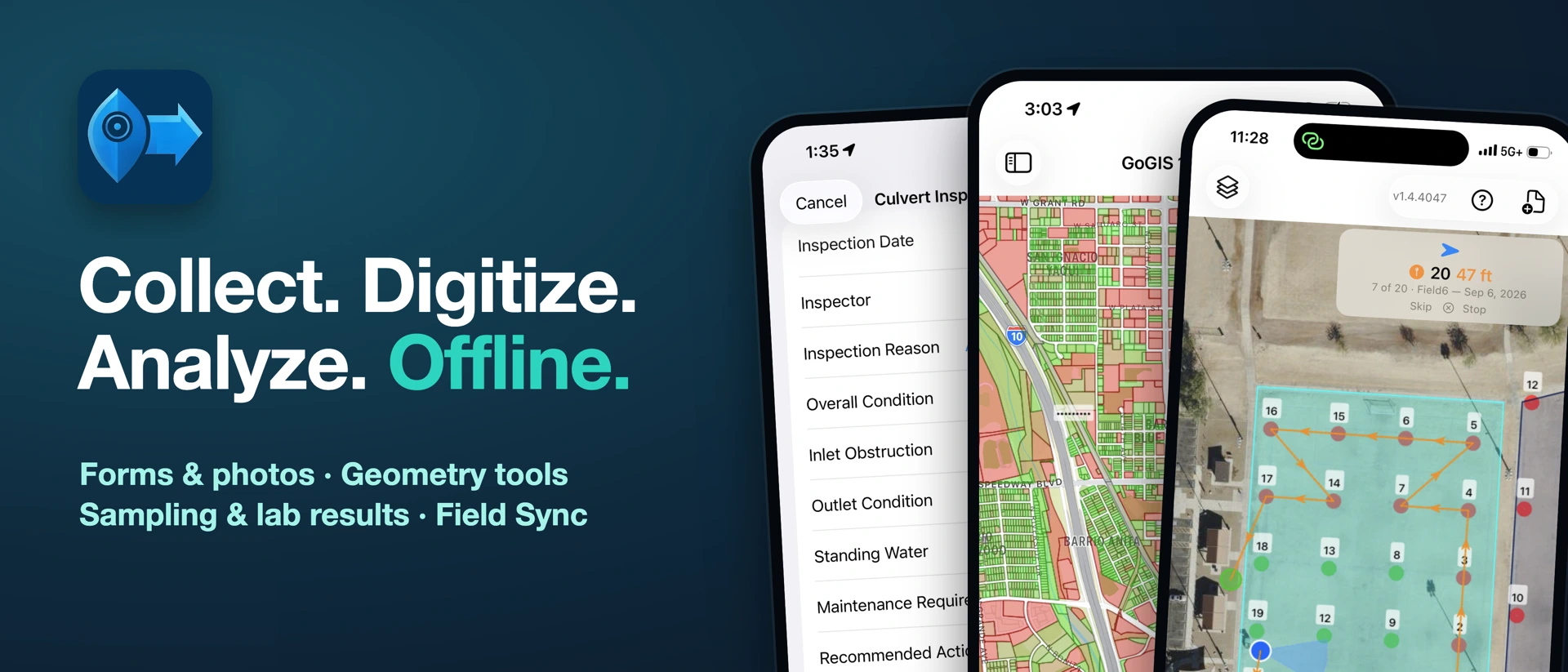 GoGIS product page header