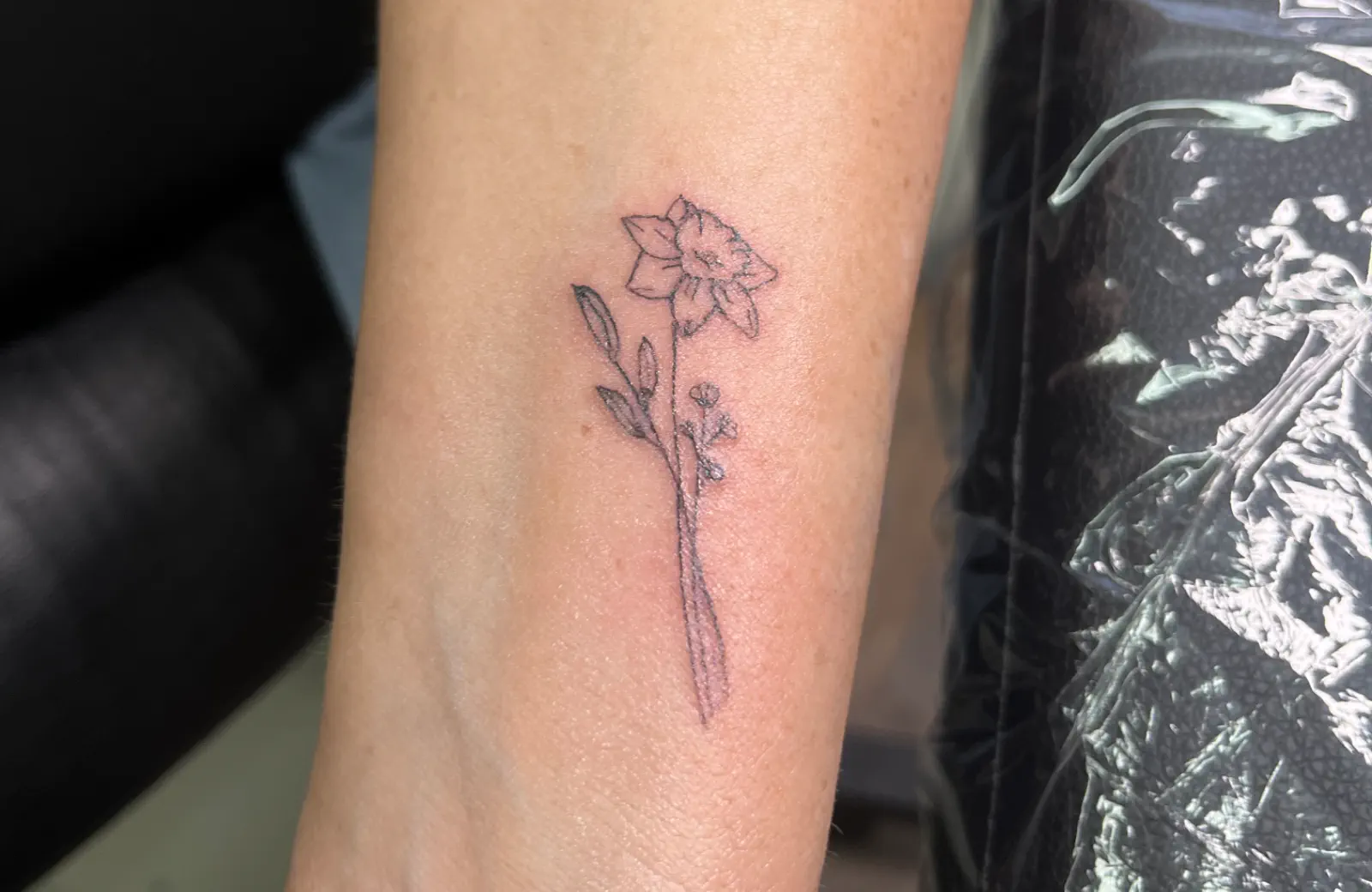 Delicate ink tattoos