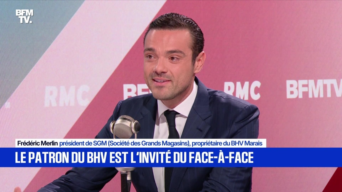‎Frédéric Merlin face à Apolline de Malherbe - Face à face - Apple TV (FR)