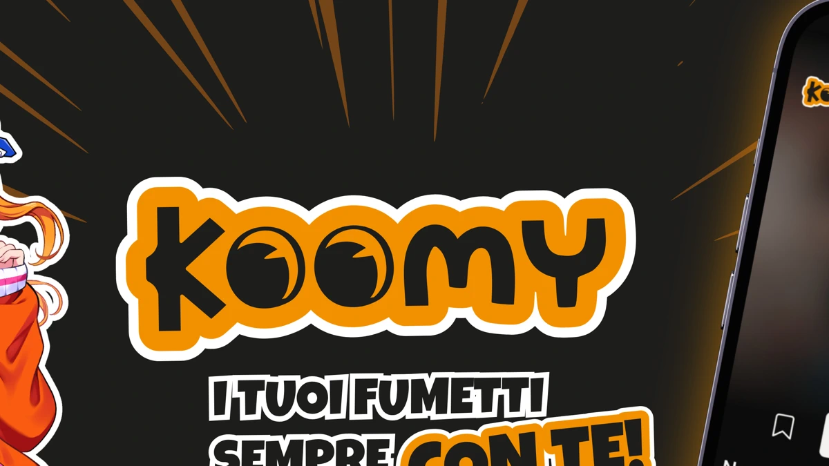 Koomy – Universo fumetti App Store product page header