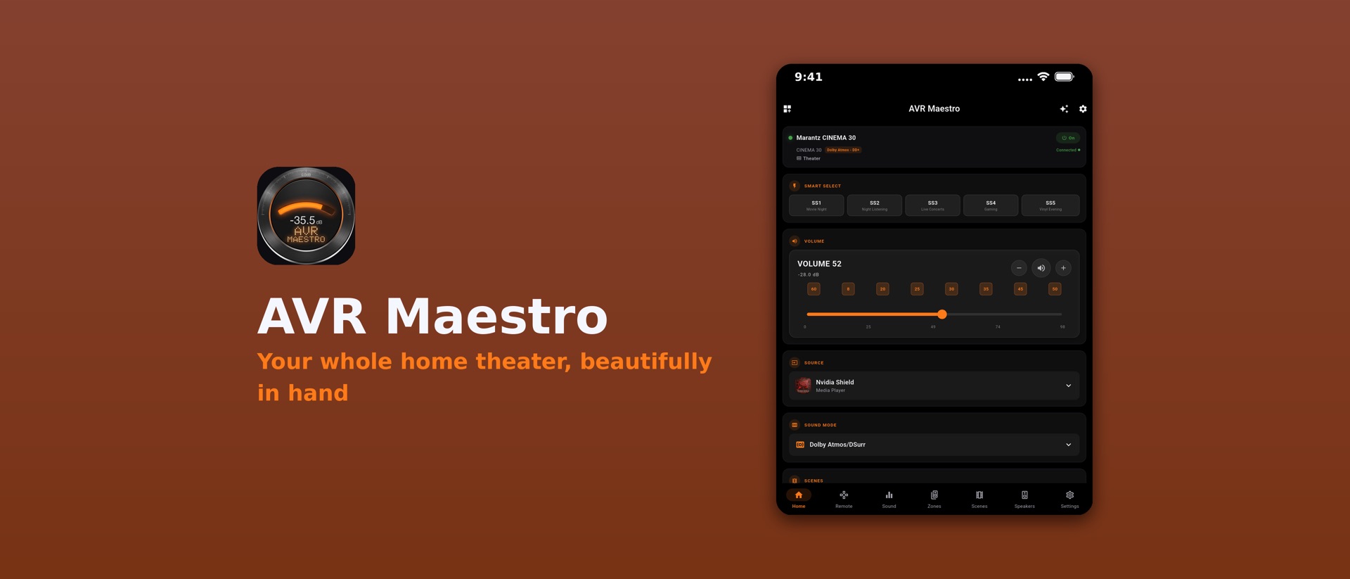 AVR Maestro For Denon Marantz product page header