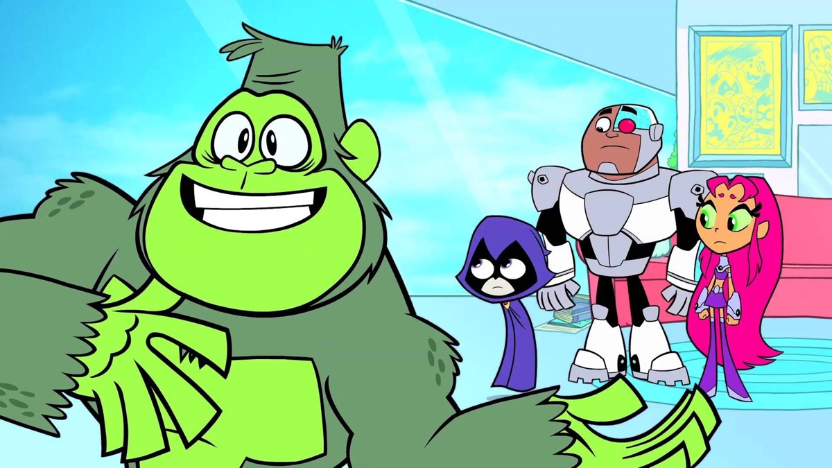 Gorilla - Teen Titans Go! (Season 1, Episode 12) - Apple TV, image size:1200x675