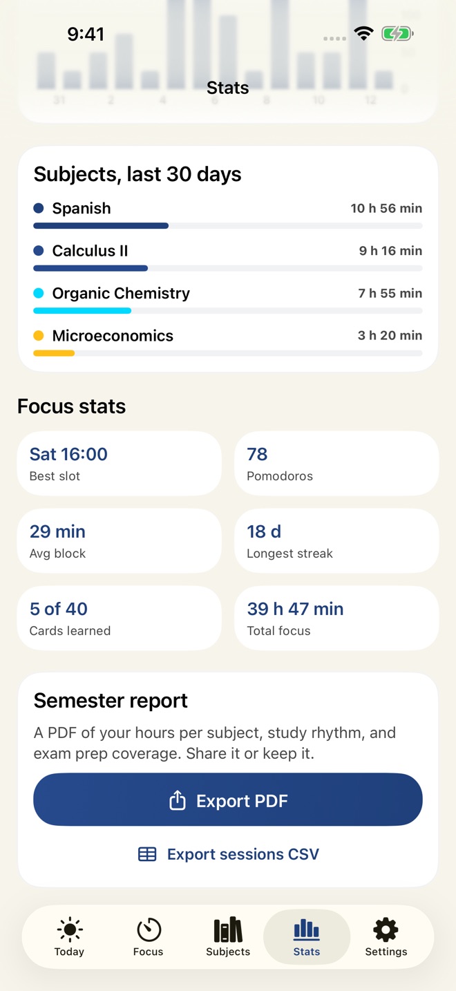 StudyBeat: Study Planner screenshot 5