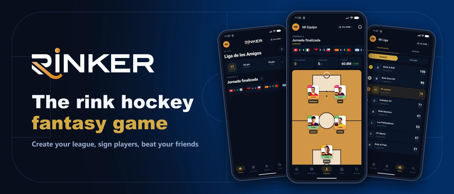 Rinker: Roller Hockey Fantasy product page header