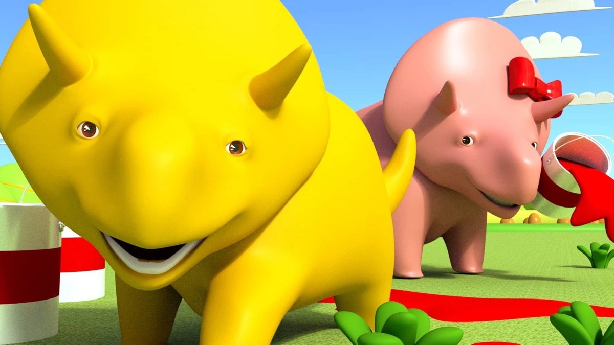 The Concrete Mixer / The Rainbow Cake Dino The Dinosaur (Season 2