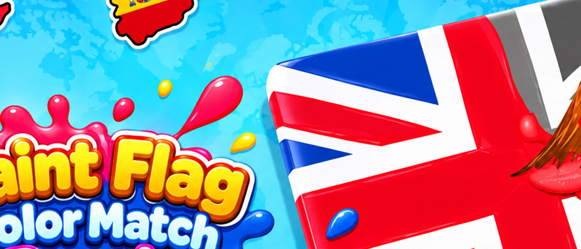 Paint Flag Color Match Puzzle product page header