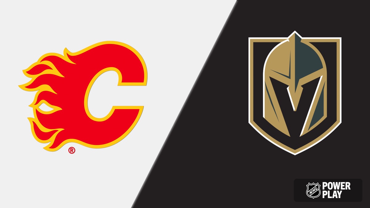Calgary Flames vs. Vegas Golden Knights NHL Hockey Apple TV