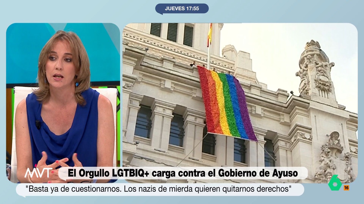 ‎Tania Sánchez, sobre la actuación de Almeida en el Orgullo: 