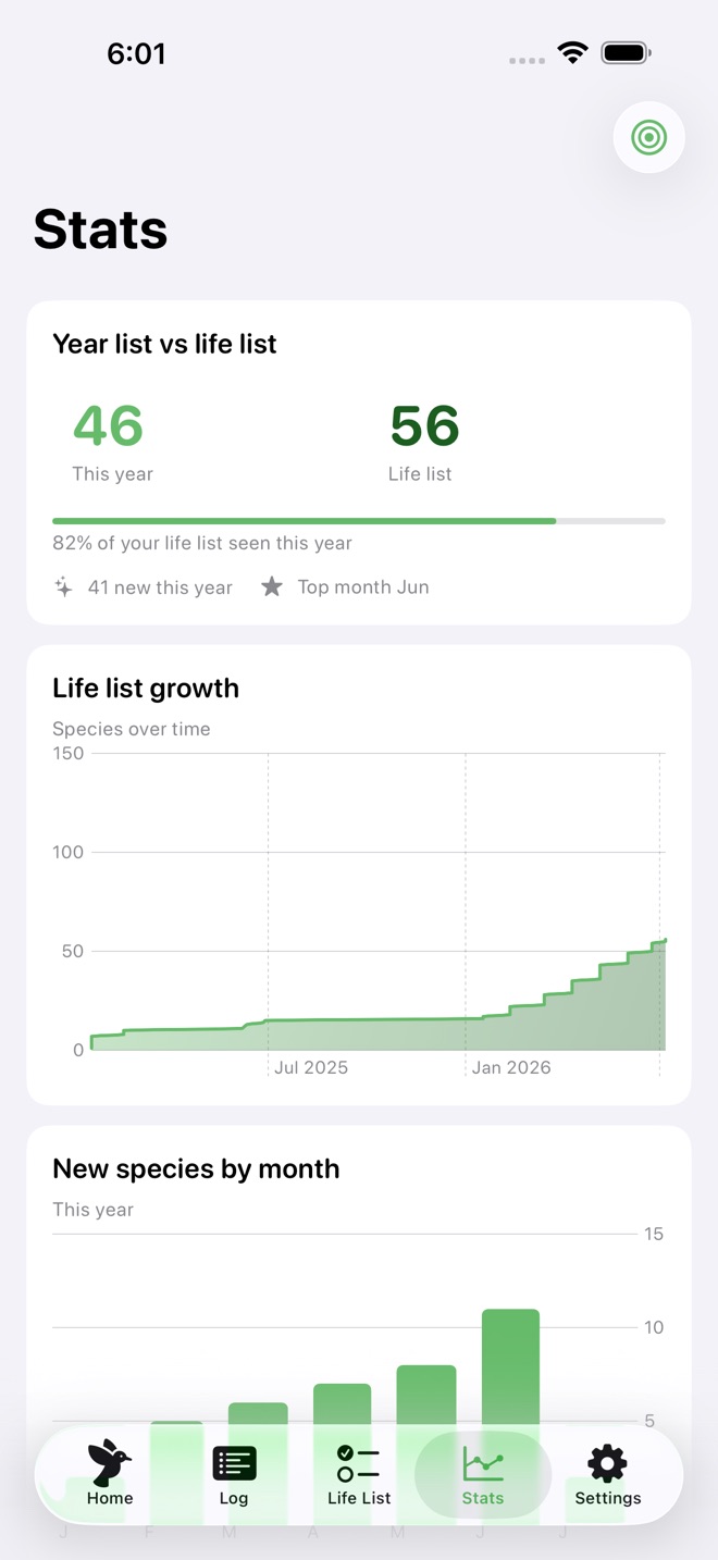 PerchList: Bird Life List screenshot 3