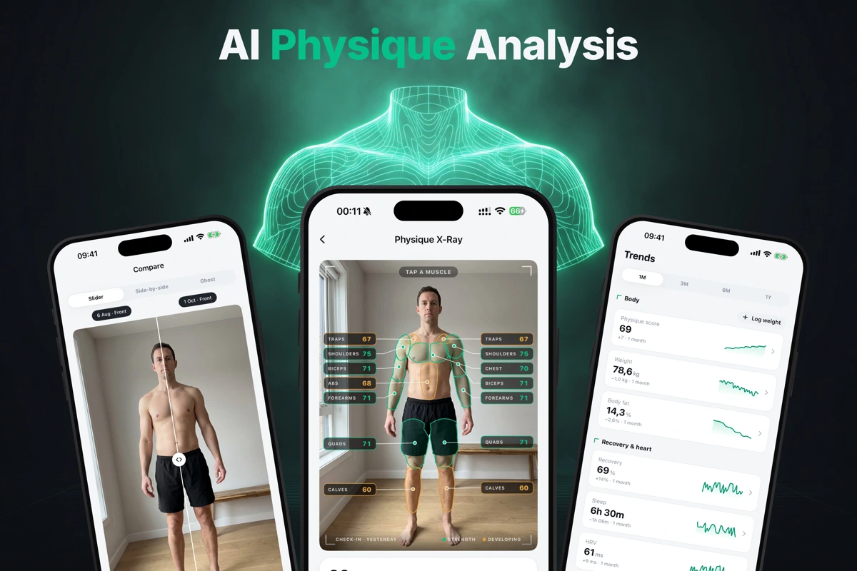 Physicly: AI Physique Photos search result