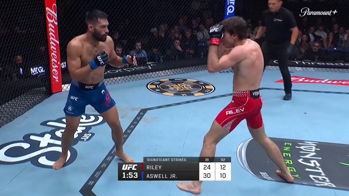 ‎Luke Riley x Michael Aswell Jr. - UFC Fight Night (Português) (Series ...