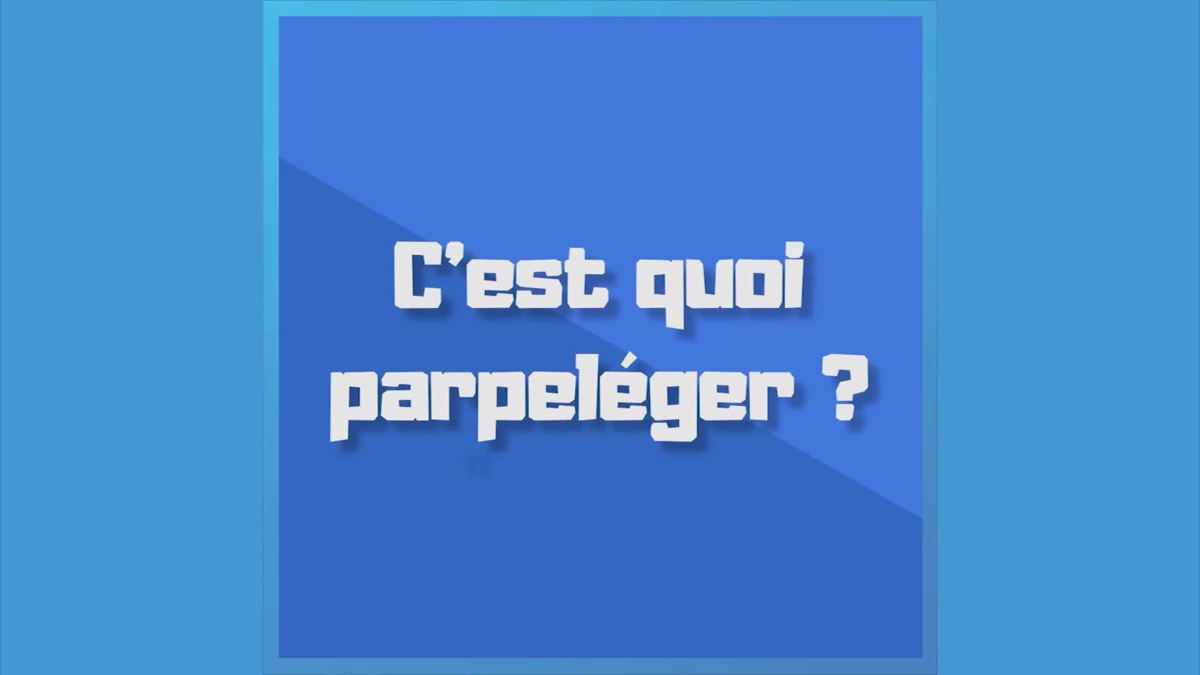 Que veut dire "parpeléger" ? Parlezvous le sud ? Apple TV (FR)