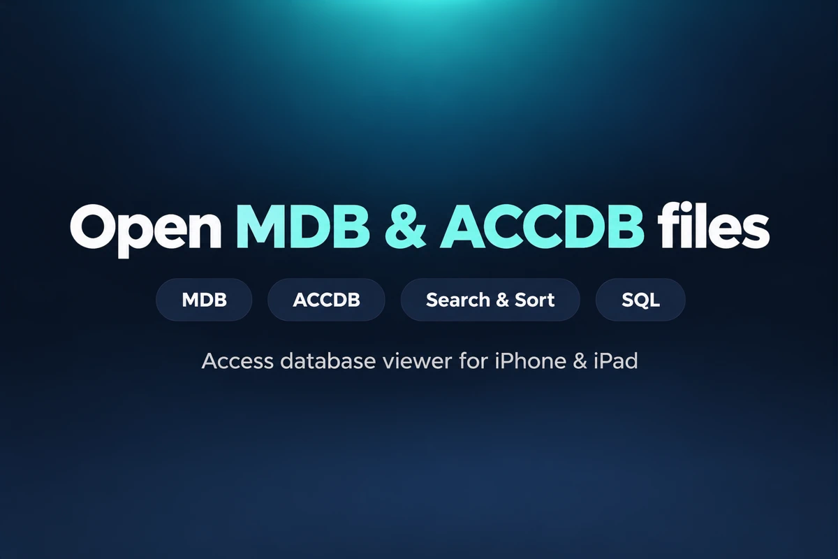 Access Database Viewer: MDB AI search result