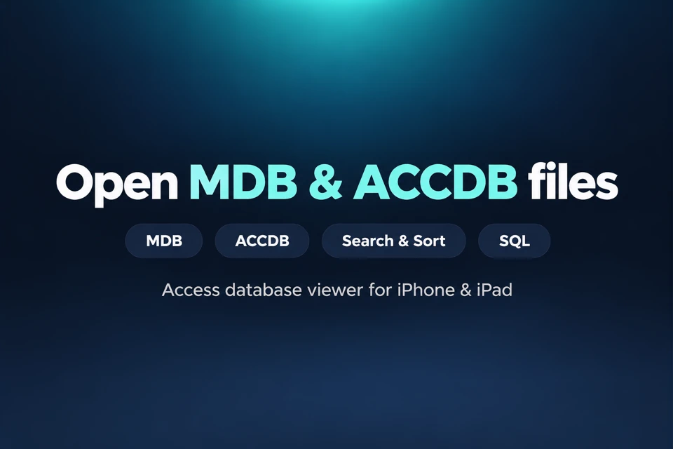 Access Database Viewer: MDB AI App Store search result